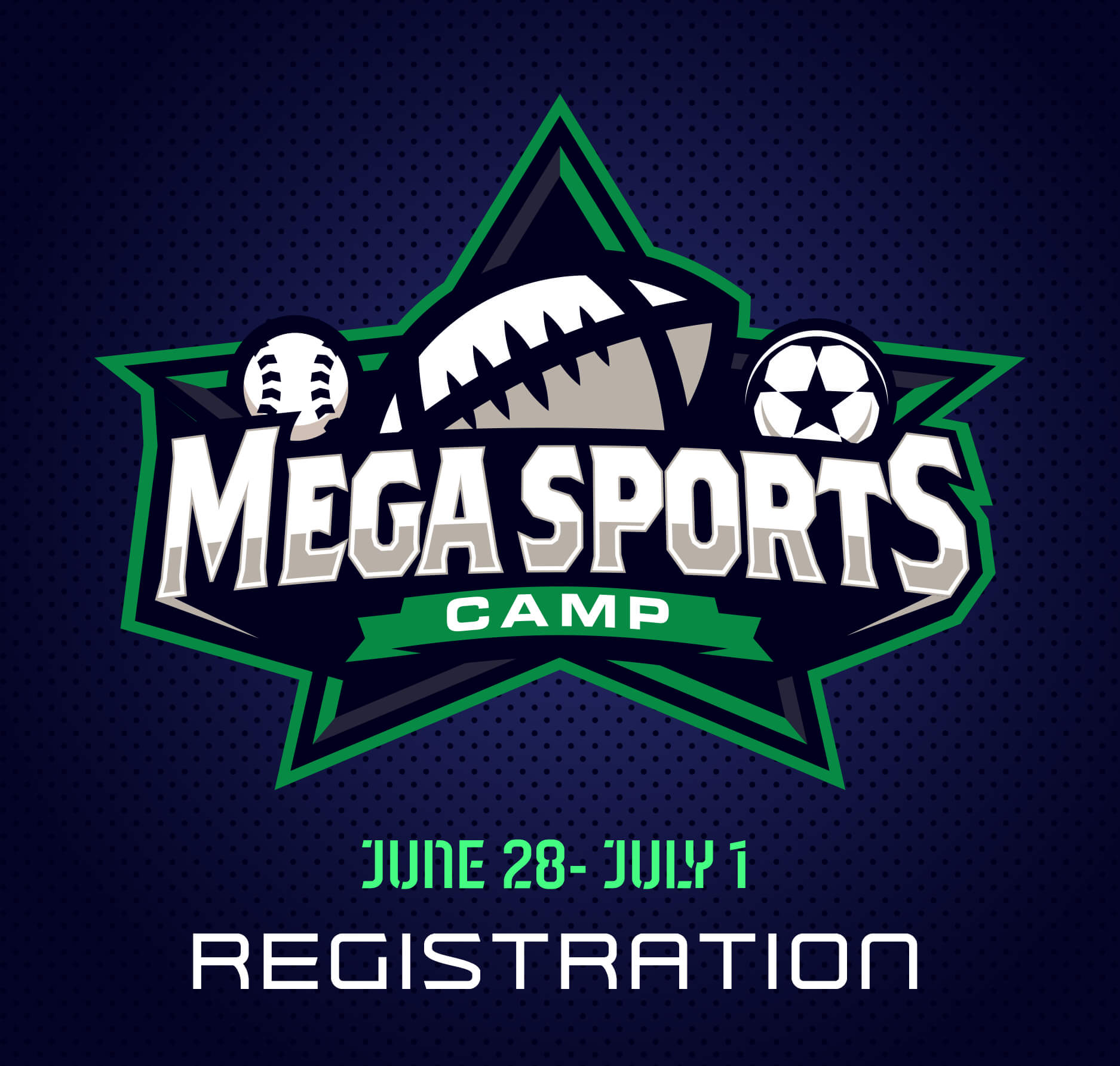 Mega Sports Camp First Baptist Church Longview Texas
